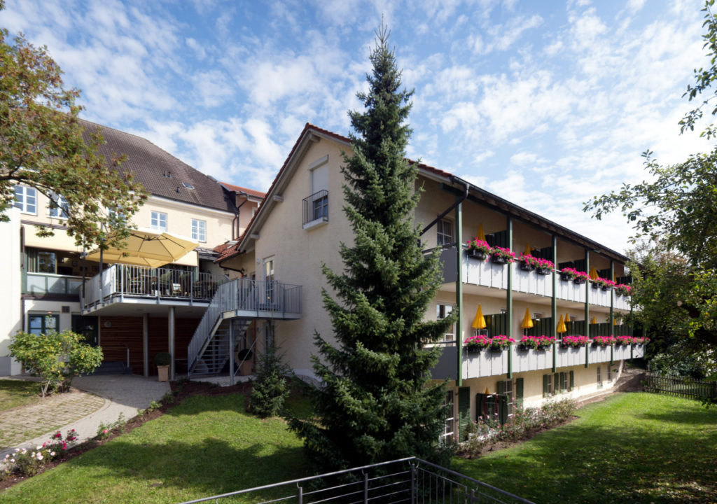 Aussenansicht des Hotels Alter Weißbräu in Bad Birnbach