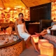 Salzsteingrotte in der Saunawelt im Vitarium der Rottal Terme