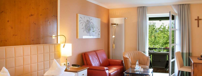 Classic-Zimmer im Hotel Alter Weißbräu in Bad Birnbach mit modernem Ambiente